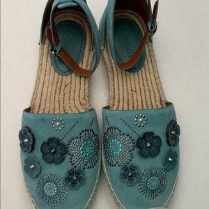 Coach ankle strap espadrille